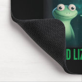 Lizard Lizard Funny Lizard Moon Trending Me Muismat (Hoek)