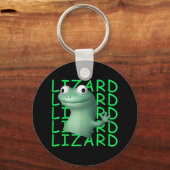 Lizard Lizard Funny Meme _1 Sleutelhanger (Voorkant)
