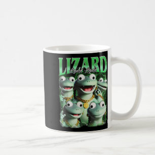 Lizard Lizard Funny Meme Lizard Bootleg Wei Koffiemok