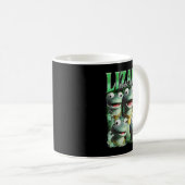 Lizard Lizard Funny Meme Lizard Bootleg Wei Koffiemok (Voorkant rechts)