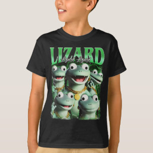Lizard Lizard Funny Meme Lizard Bootleg Wei T-shirt