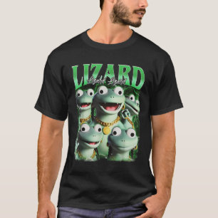 Lizard Lizard Funny Meme Lizard Bootleg Wei T-shirt
