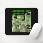 Lizard Lizard Funny Meme Muismat (Met muis)