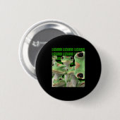 Lizard Lizard Funny Meme Ronde Button 5,7 Cm (Voorkant /achterkant)
