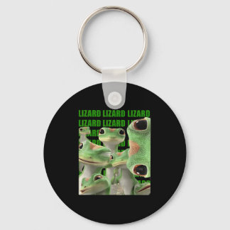Lizard Lizard Funny Meme Sleutelhanger
