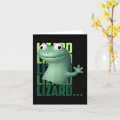 Lizard Lizard Funny Meme T-shirt_2.png Kaart (Gele Bloem)