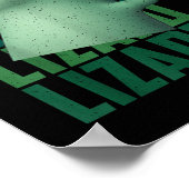 Lizard Lizard Funny Meme T-shirt_2.png Poster (Hoek)