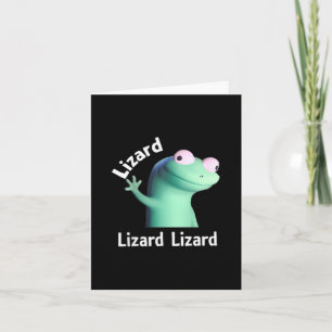 Lizard Lizard Funny Meme T-shirt.png Kaart