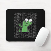 Lizard Lizard Funny Weirdcore Animal Meme G Muismat (Met muis)