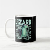 Lizard Lizard Funny Weirdcore Meme Viral Tr Koffiemok (Links)