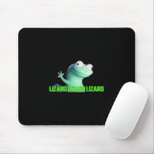 Lizard Lizard Funny Weirdcore Meme Viral Tr Muismat (Met muis)