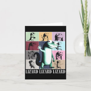 Lizard Lizard Meme  Grappig Kaart