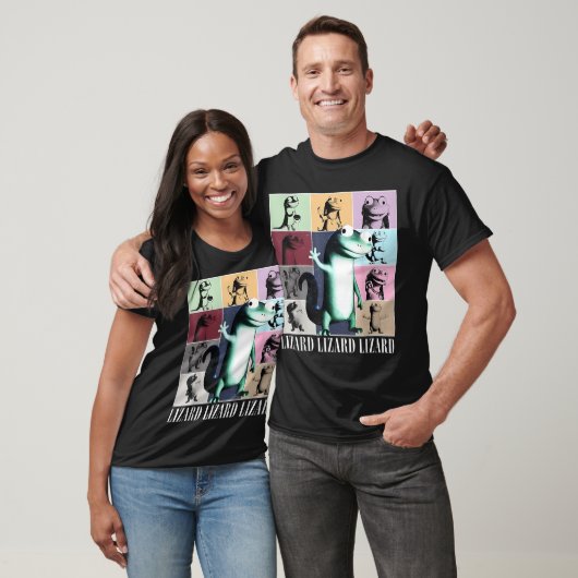 Lizard Lizard Meme Grappig T-shirt (Unisex)
