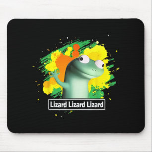 Lizard Lizard Shirt Funny Weirdcore Animal Muismat