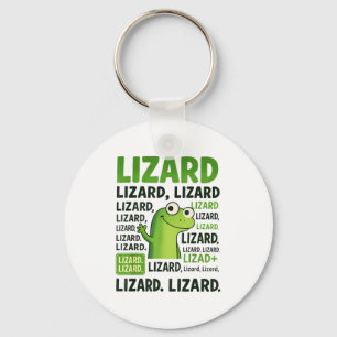 Lizard Lizard Shirt Funny Weirdcore Animal Sleutelhanger