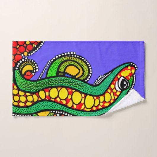 Lizard Love Bad Handdoek (Handdoek)