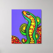 Lizard Love Canvas Afdruk (Voorkant)