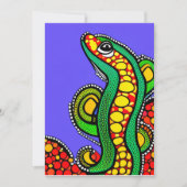 Lizard Love Feestdagenkaart (Voorkant)