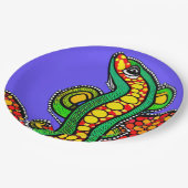 Lizard Love Papieren Bordje (Gekanteld)