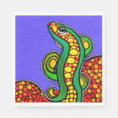 Lizard Love Servet (Voorkant)