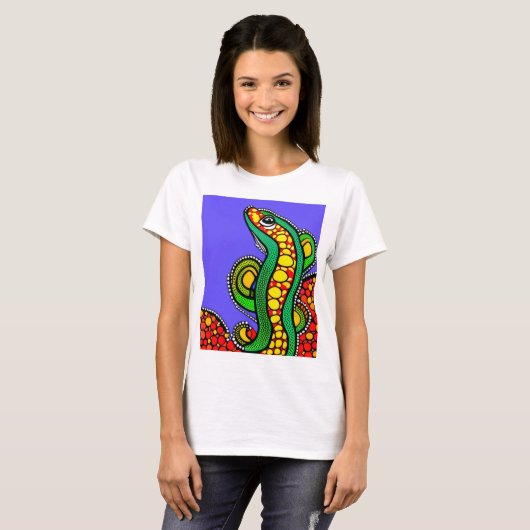 Lizard Love T-shirt (Voorkant volledig)