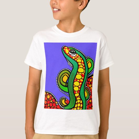 Lizard Love T-shirt (Voorkant)