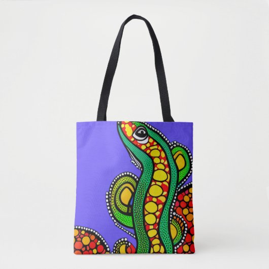 Lizard Love Tote Bag (Voorkant)
