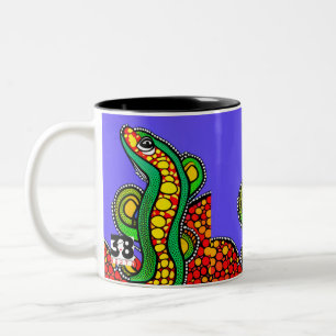 Lizard Love Tweekleurige Koffiemok