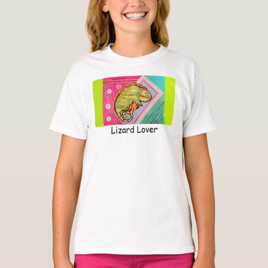 Lizard Lover T-Shirt (Voorkant)
