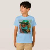 Lizard Lunge Unisex T-shirts (Voorkant volledig)