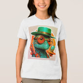 Lizard Lunge Unisex T-shirts (Voorkant)