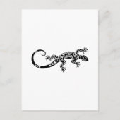 lizard Maori tattoo Briefkaart (Voorkant)