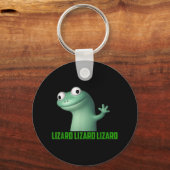 Lizard Meme Lizard Lizard Lizard Grappige Grafisch Sleutelhanger (Voorkant)
