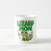 Lizard Moeder Cute Gecko Koffiemok (Center)