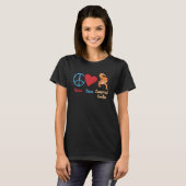 Lizard Peace leopard gecko voor vrouwen 1 T-shirt (Voorkant volledig)