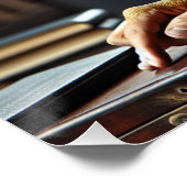 Lizard People Fantasy Conspiracy Poster Kunst (Hoek)