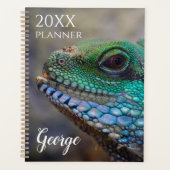 Lizard Persoonlijke Week Maand Planner Notitieboek (Voorkant)