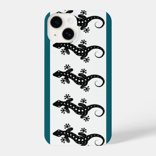 Lizard Phone Case – Reptile Lover Gift iPhone Hoesje (Achterkant)