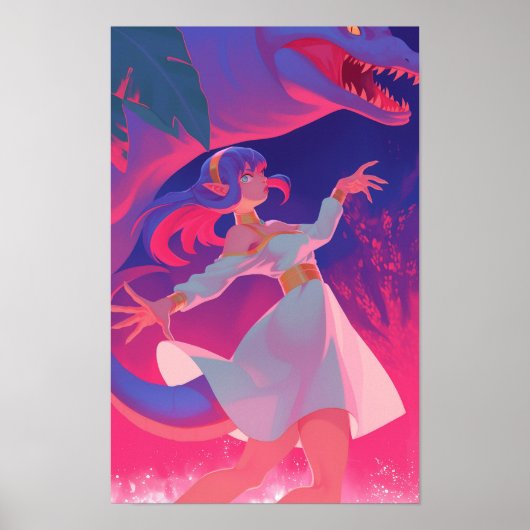 Lizard Queen Poster (Voorkant)