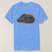 Lizard Reptile Digital Painting Scales Triblend T-shirt (Design voorkant)