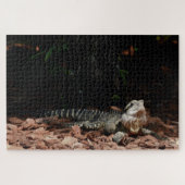 Lizard Reptile - Eastern Water Dragon Legpuzzel (Horizontaal)