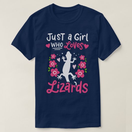 Lizard reptile Lizard Lover T-shirt (Design voorkant)