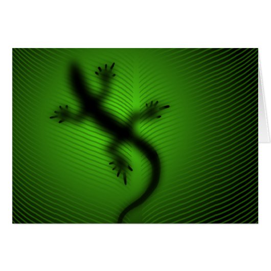 Lizard Silhouette (Voorkant Horizontaal)