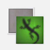 Lizard Silhouette Magneet (Voorkant / Achterkant)