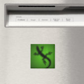 Lizard Silhouette Magneet (Insitu (Vaatwasser))