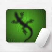 Lizard Silhouette Muismat (Met muis)