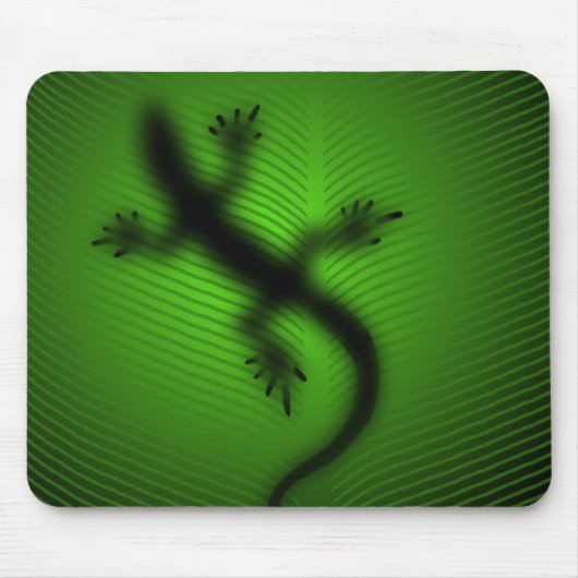 Lizard Silhouette Muismat (Voorkant)