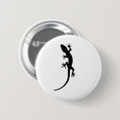 Lizard Silhouette Ronde Button 5,7 Cm (Voorkant /achterkant)