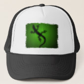 Lizard Silhouette Trucker Pet (Voorkant)