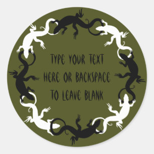 Lizard Stickers Specialized Lizard Art Stickers